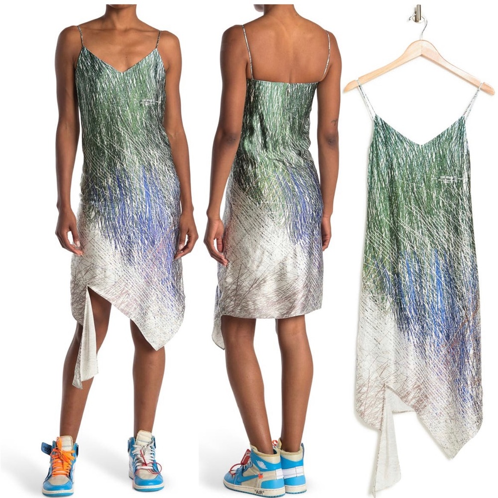 NWT off-white slip dress